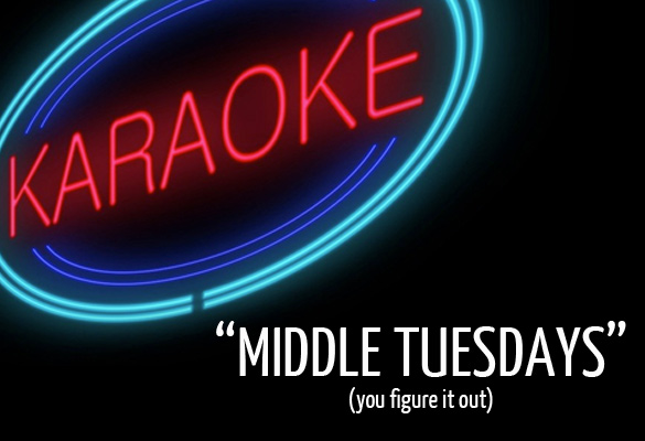 Karaoke on 2nd Tuesdays
